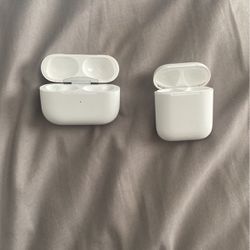 Empty Airpod pro and regular cases (can purchase separately 