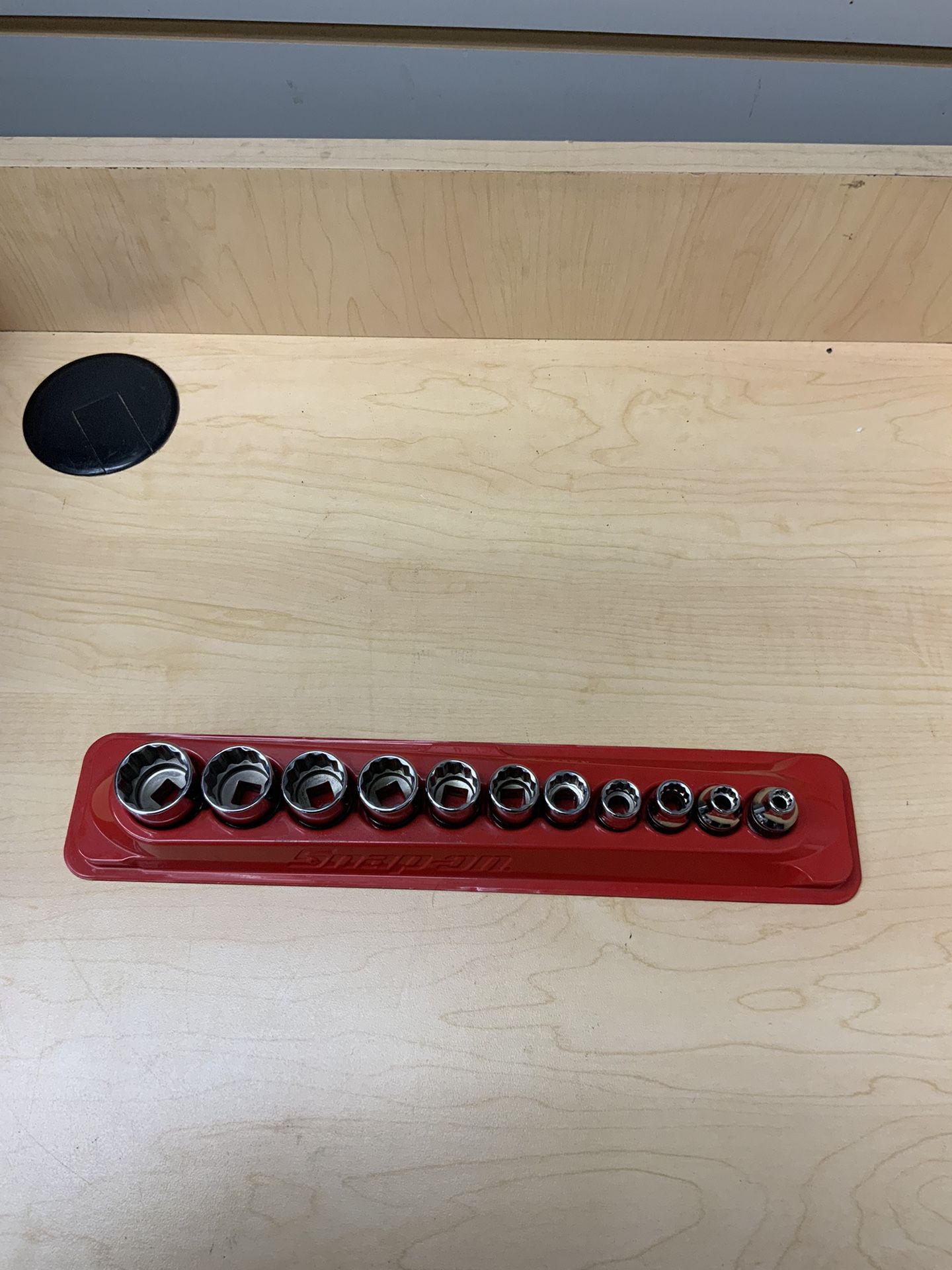 Snap On FS081-FS281 3/8" -1/4"- 7/8” Pakty240 11 piece Shallow Socket Set