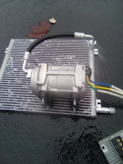 Underdash 12v Cooling & Heating Electric Compressor Kit & Radiator