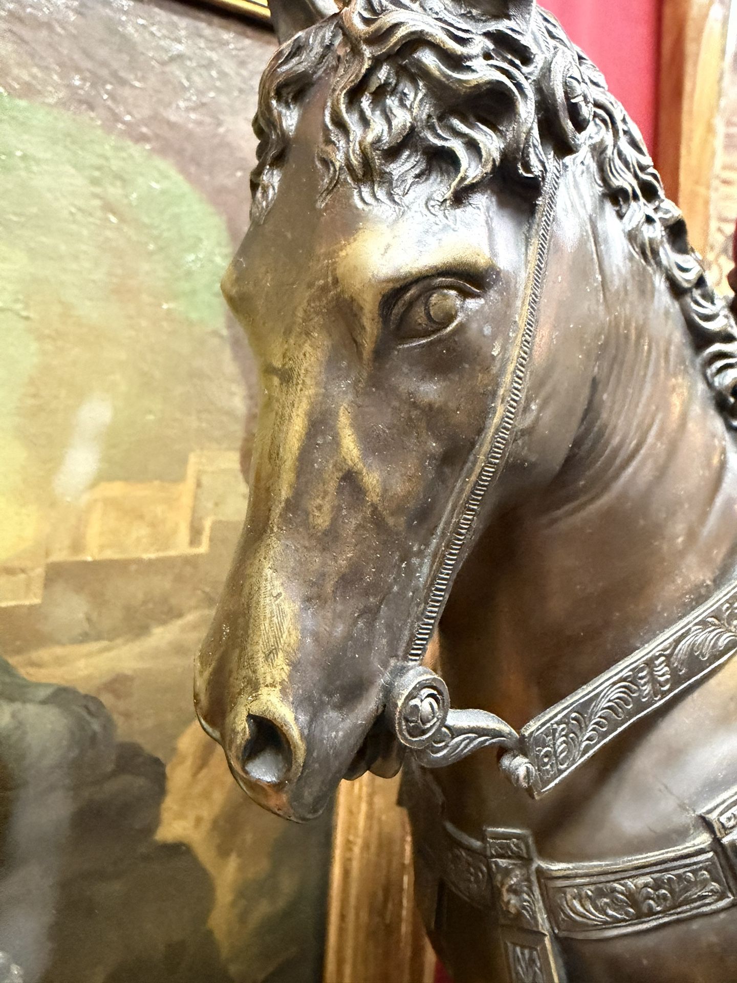 Bronze Equestrian Group Of Colleoni