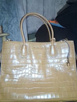 Michael Kors Tan Crocodile skin purse
