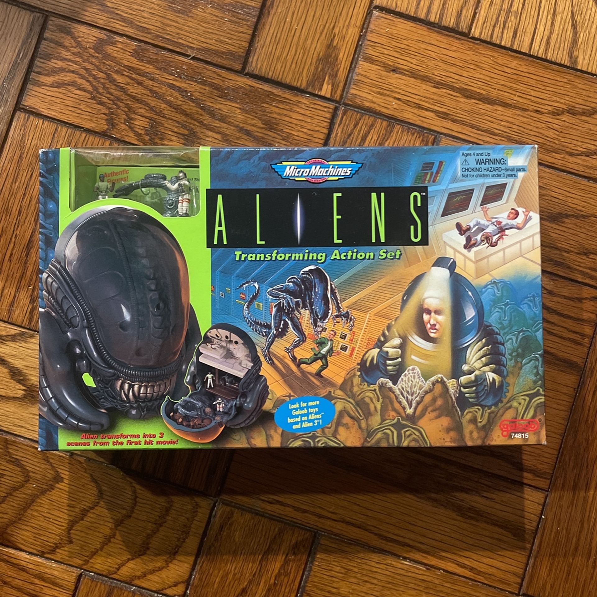Rare Alien Micromachine Transforming Action Set Garube 1996 Vintage