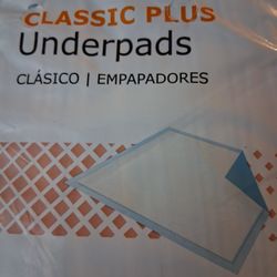 30 Packs Of Underpads $60 Dlls. 