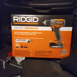 Rigid Half Inch Cordless Drill