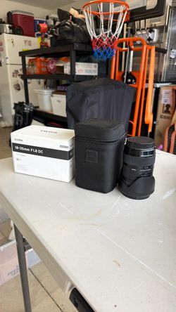 Sigma 18-35mm f/1.8 DC Art Lens EF