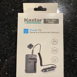 KASTAR Battery Charger and Camcorder Battery for FUJI Camera