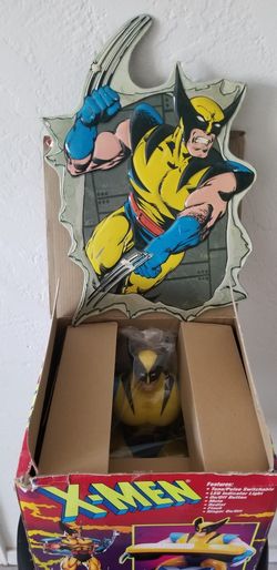 Vintage X-men Wolverine telephone (BRAND NEW) 1994 n metal sign. Marvel Memorabilia, mancave Logan