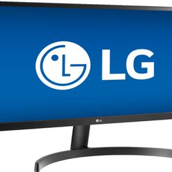 LG UltraWide  Monitor, Black