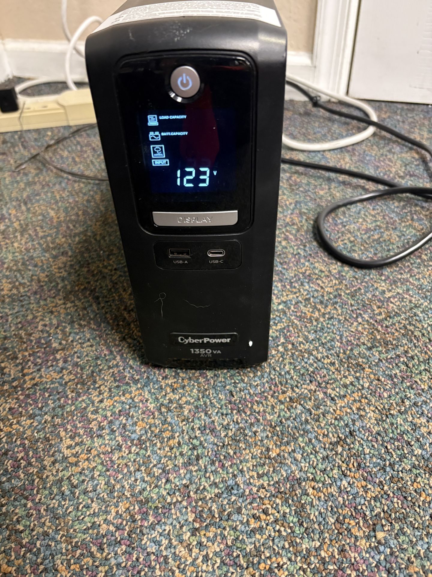 Cyber power 1350v Battery Backup