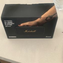 New In Box Marshall Emberton III Waterproof Rugged Bluetooth Speaker