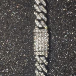 Iced Out Moissanite Bracelet/Anklet