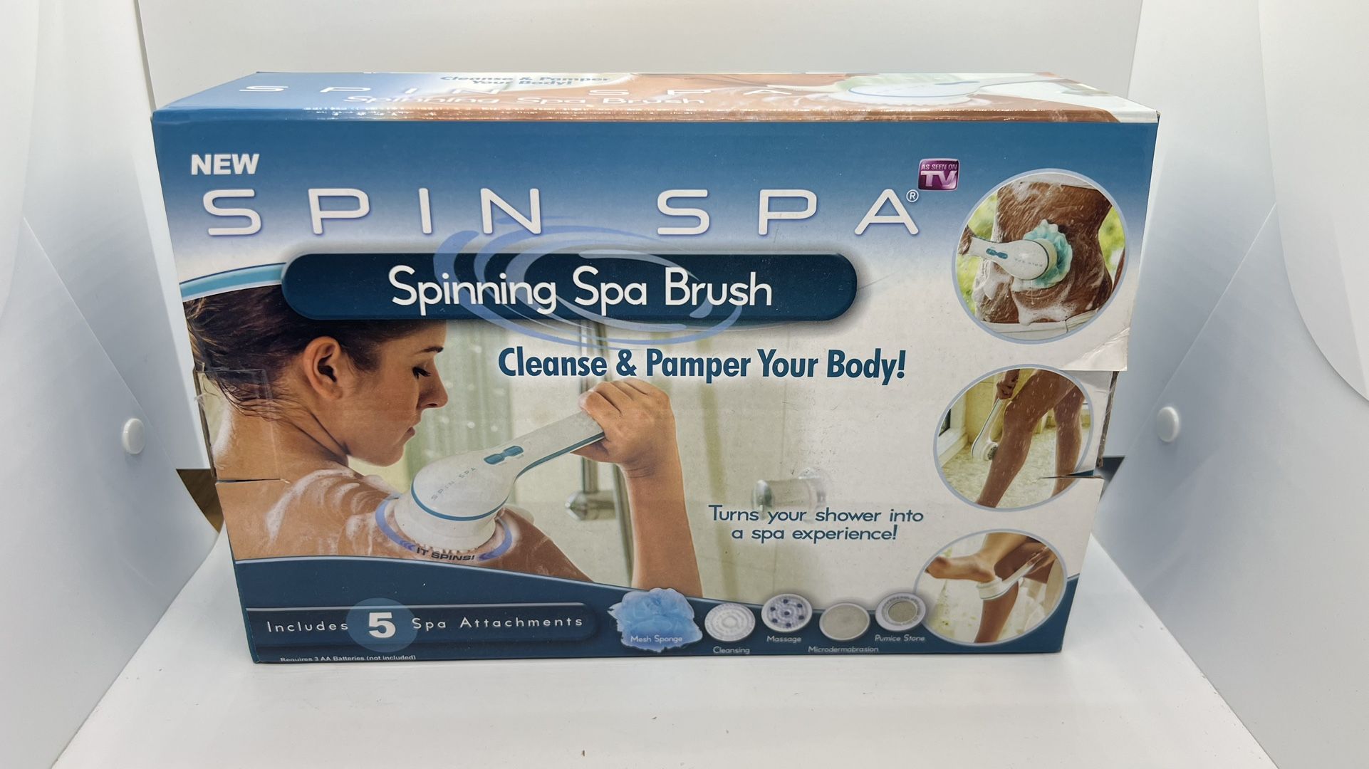 Spin Spa Body Brush with 5 Attachments
