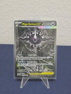 Mega Darkrai ex Pitch Black 116/084 Special Illustration Rare SIR Near Mint NM