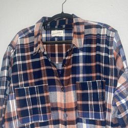 Plus Size Women Flannel