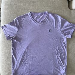 Polo Ralph Lauren Purple shirt Size Large 