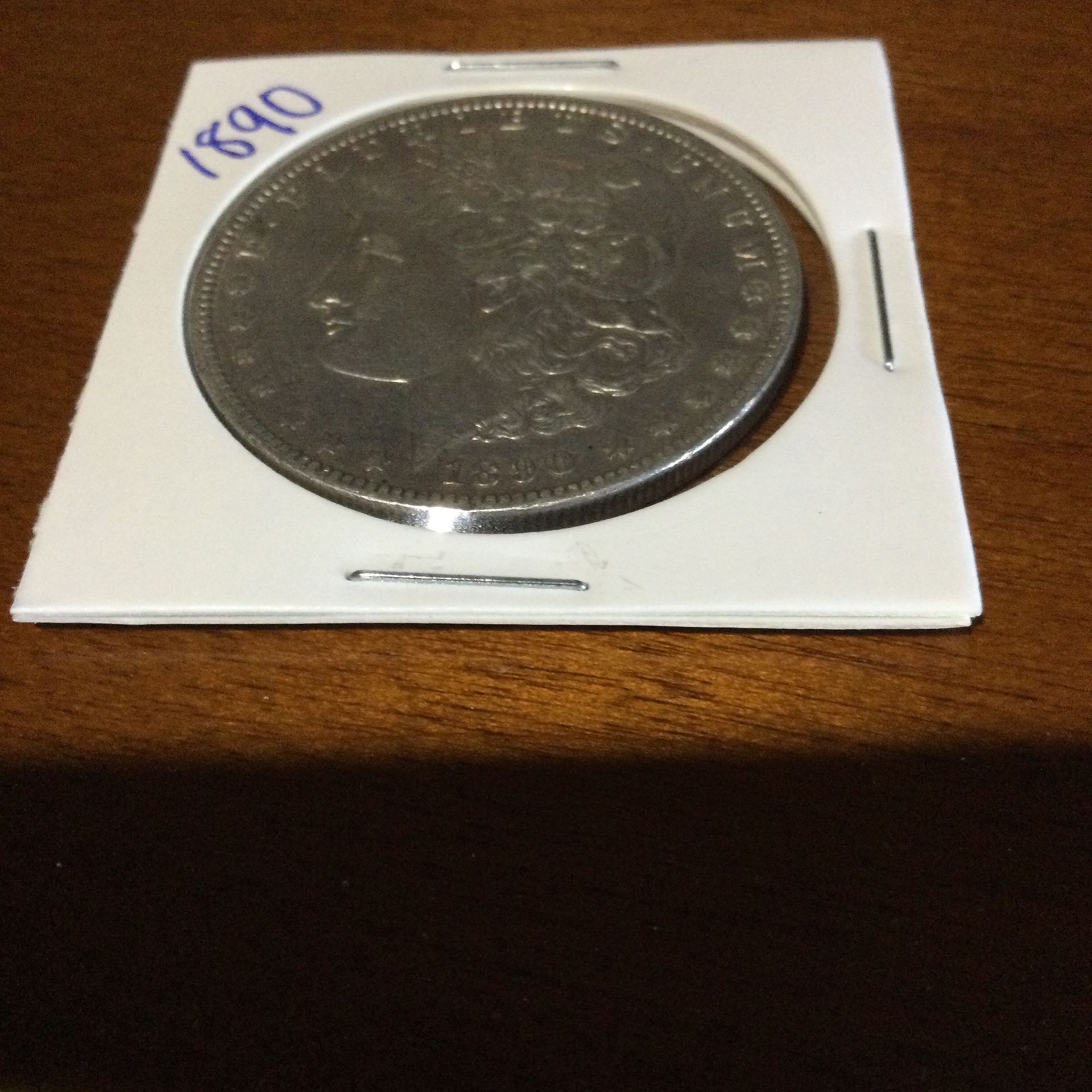 MORGAN SILVER DOLLAR……… 1890