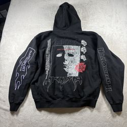 Darc Sport Halloween 2 Michael Myers Gym Men’s Size L Black Hoodie Rare 312