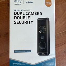 Eufy Doorbell Dual Camera Double Security 2K