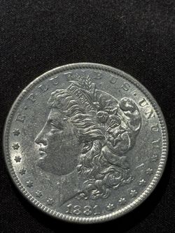 1881 Morgan Dollar Au/bu