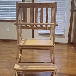 COSYLAND Kids Kitchen Step Stool，Toddler Standing Tower