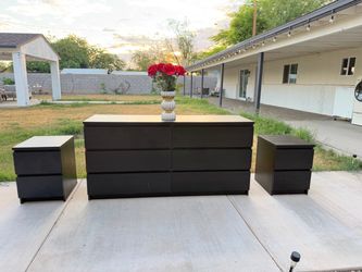 IKEA dresser + nightstands