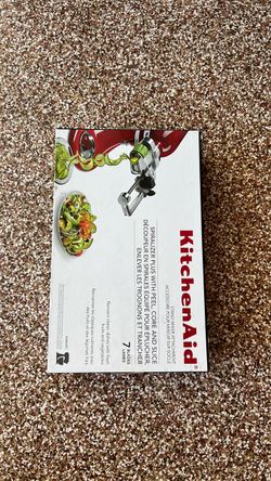 Kitchen aid spiralizer attachment