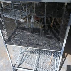 Six Cages Stack Of Three 