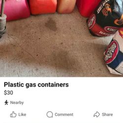 Plastic Gas Containers 