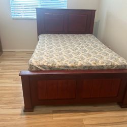 Full Bed Frame And Mattress 