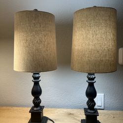 Set of Two Table Lamps