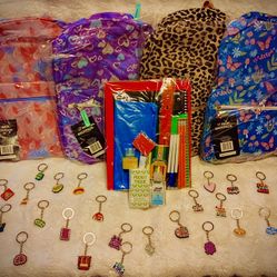 Pre Filled Backpacks $45