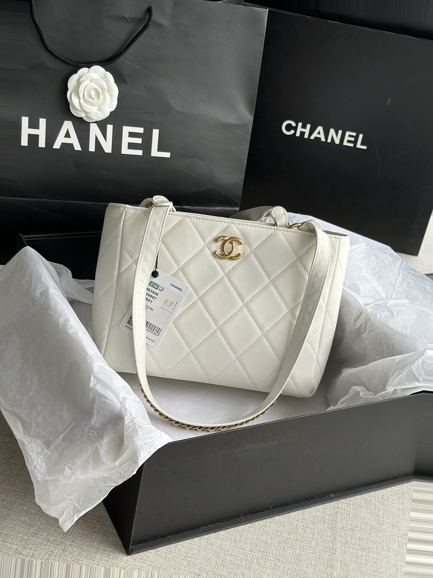 Chanel Classic Flap Caviar Leather Giveaway