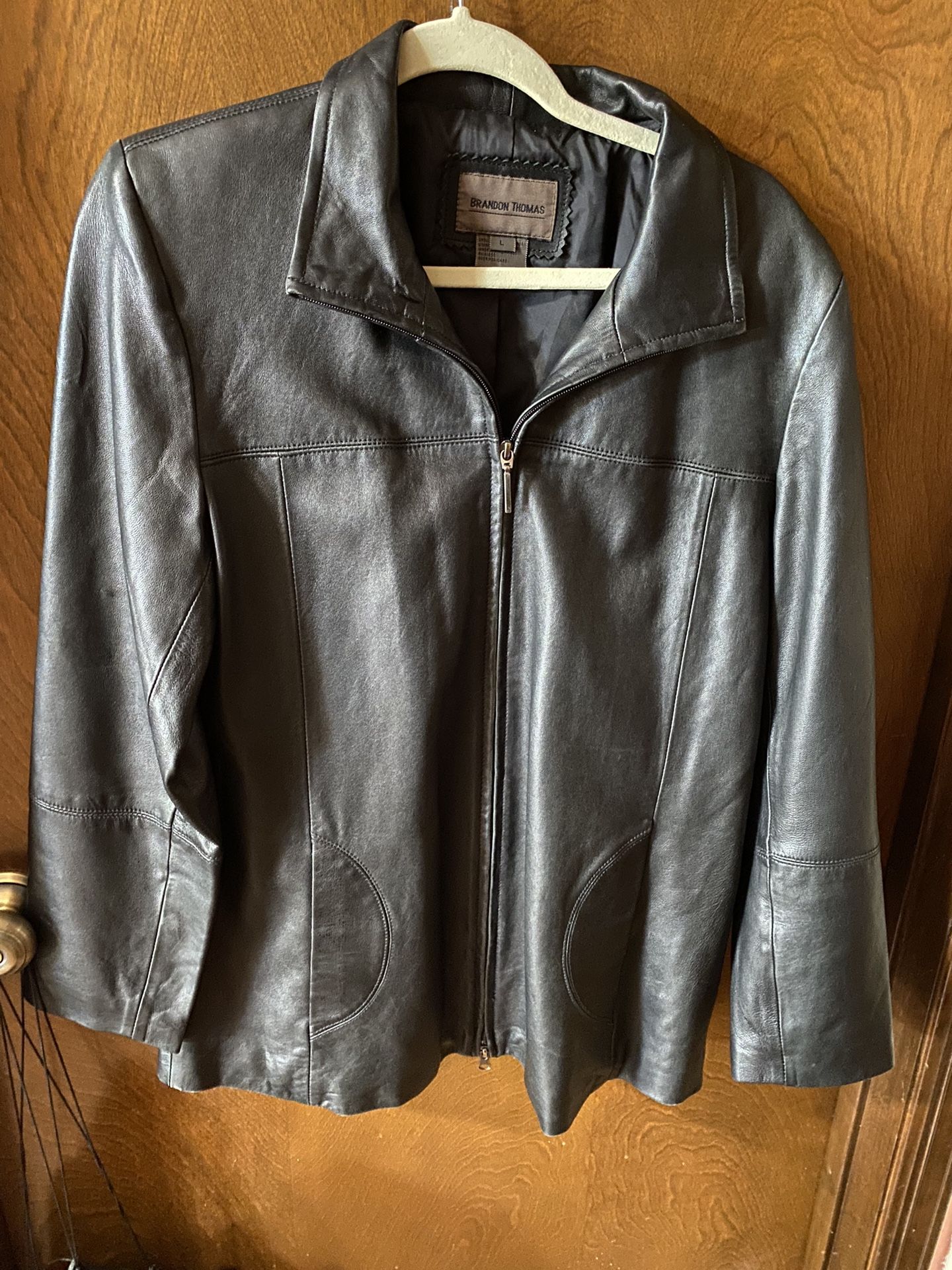 Ladies Leather Jacket (L)