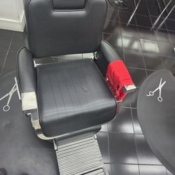 Black barber chair for sale