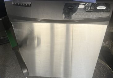 Whirlpool Refrigerator, Dishwasher And mountable stove microwave