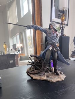 RARE Assassins Creed Unity Arno Dorian Figure Statue Toy Bust -EB Games Exclusive 