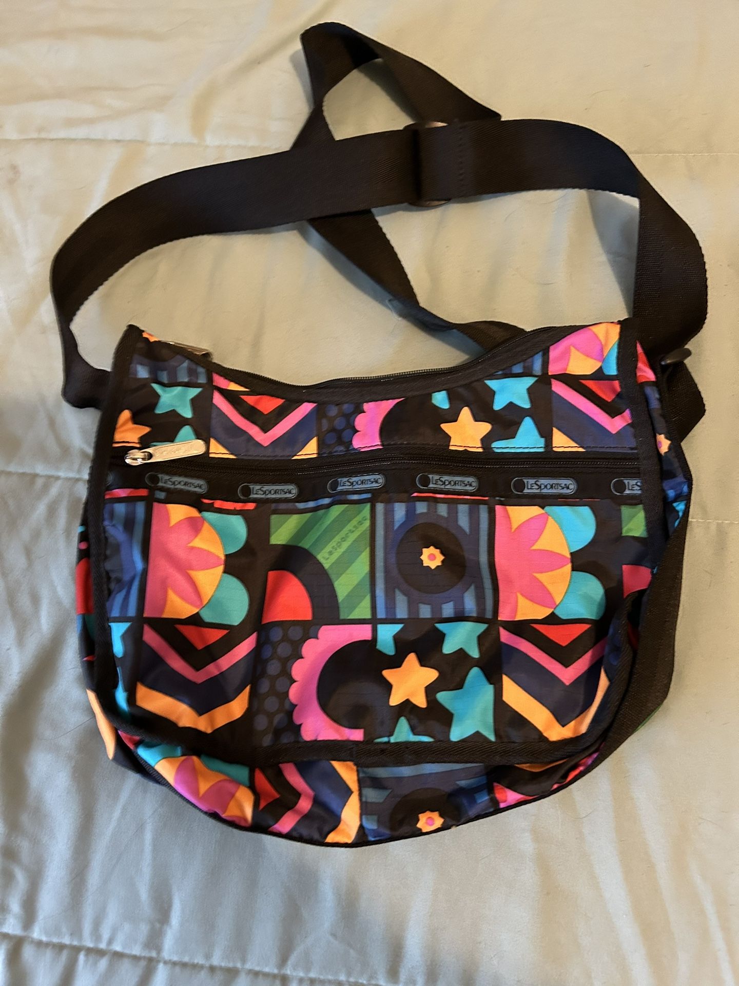 LeSportsac Classic Hobo Bag Flower Boxes Pattern