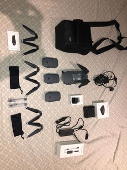Dji mavic pro full combo and extra accessories