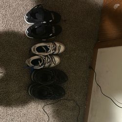 Selling these three pairs of shoes very very negotiable on the price need gone quick