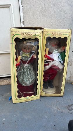 Santa Claus and Mrs. Claus