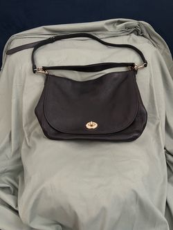 Coach Black Pebble Bag