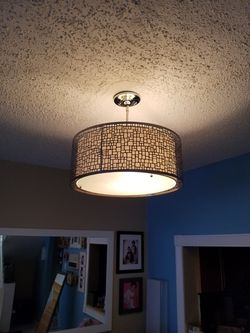 Modern Light Ceiling Fixture $50
