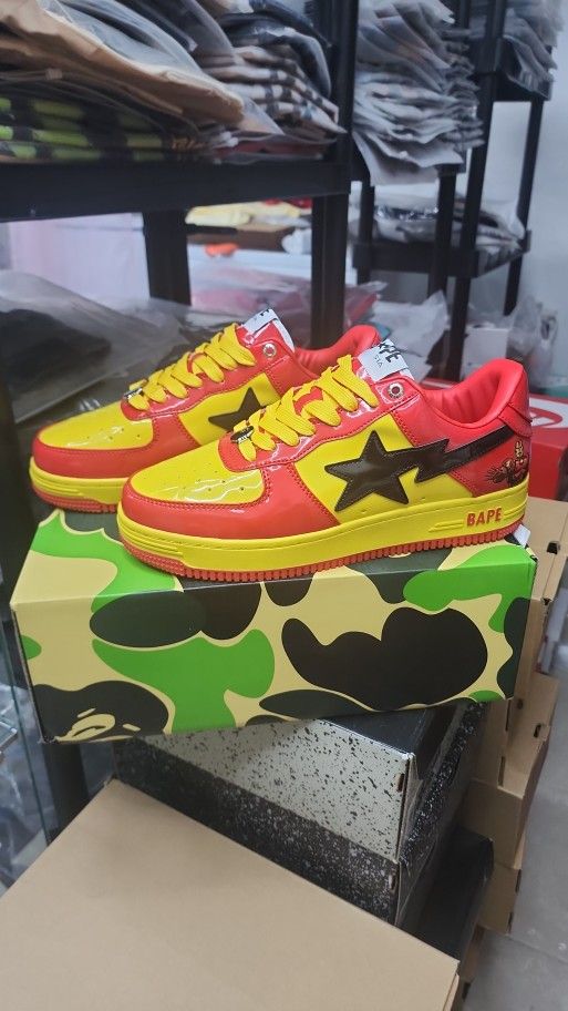 Bape Shoes Iron Man 