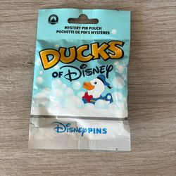 Disney Mystery Pin Pouch 5 ducks NEW