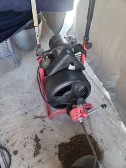 Electric  plumbers snake