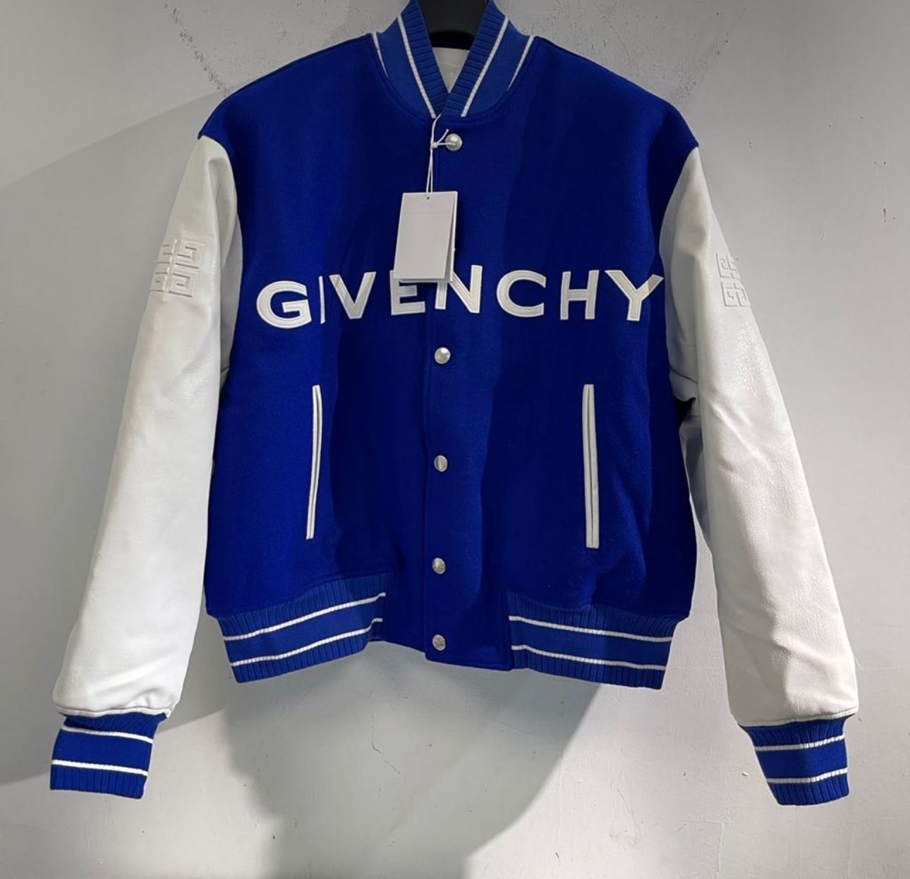 Givenchy Blue Bomber Jacket 1:1