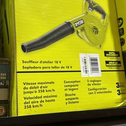 18 volt Ryobi Mini Blower Kit 