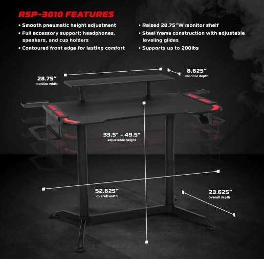 RESPAWN 3010 GAMING TABLE