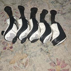 Cleveland halo hybrid head covers.