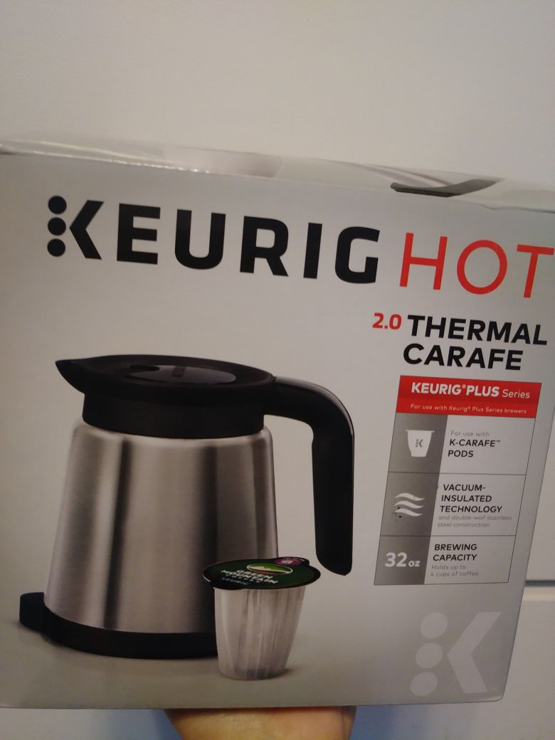 New KEURIG coffee carafe